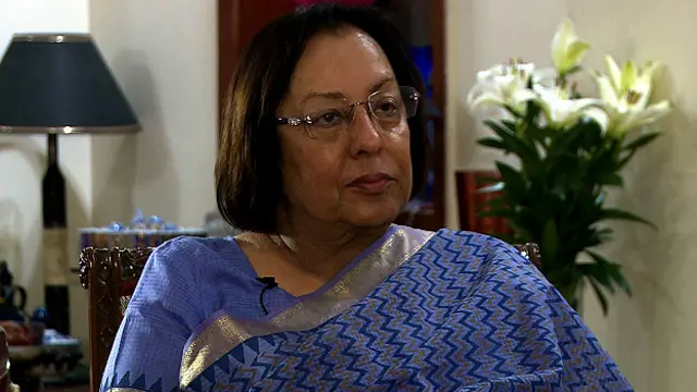 केंद्रीय मंत्री नज़मा हेपतुल्ला.