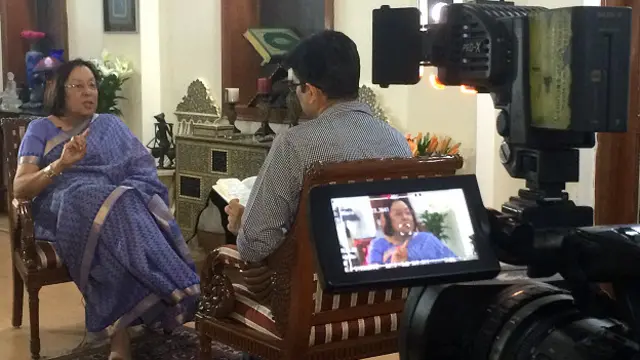 केंद्रीय मंत्री नज़मा हेपतुल्ला.