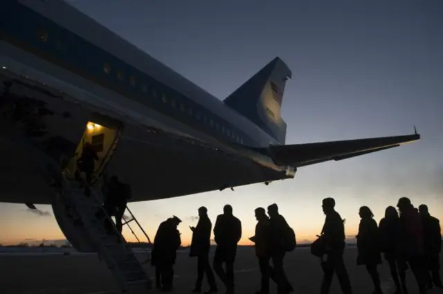 Air Force One BBC News