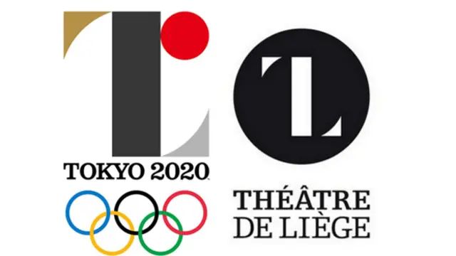 قال فنان بلجيكي إن ثمة تشابه كبير بين الشعار السابق والتصميم الذي وضعه لاحد المسارح