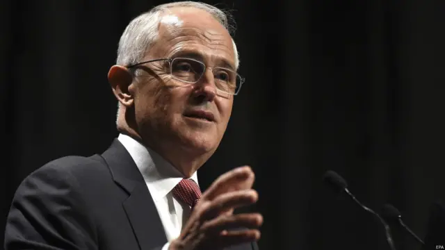 澳大利亞總理特恩布爾（資料照片）