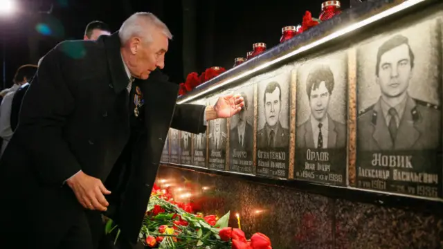 Акция память жертв Чернобыля