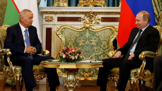 اسلام کریمف سعی کرد تا سیاست خارجی بازی داشته باشد