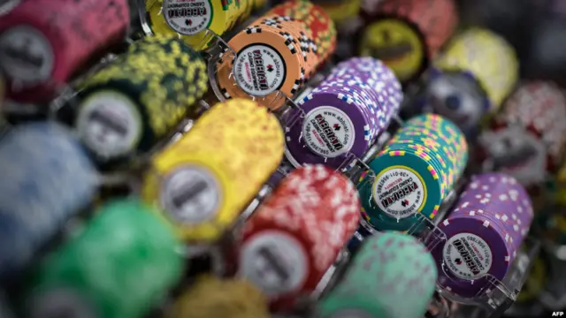 博彩籌碼(資料圖片)