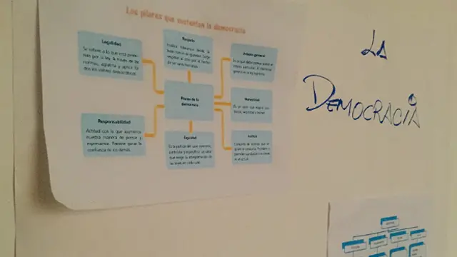 Cartel en una pared del hotel en Paso Canoas