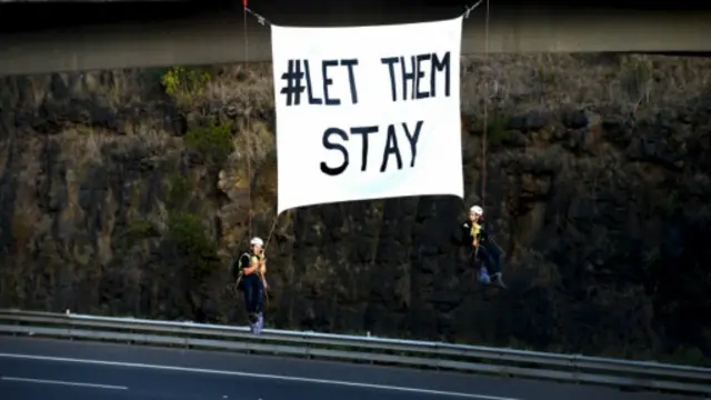 تظاهرات اعتراضی در استرالیا علیه سیاست اعزام پناهجویان به اردوگاه‌های خارج از کشور