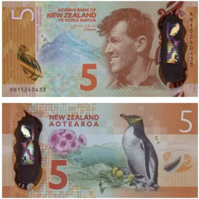 Billete Nueva Zelanda