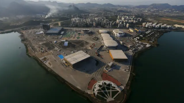 اولمپک پارک تقریباً تیار ہو گیا ہے