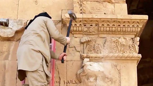 التنظيم انتهج منجها منظما في تدمير التراث الأثري والثقافي في سوريا والعراق 