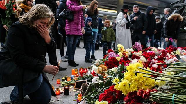 أقارب ضحايا الطائرة الروسية التي أسقطت فوق سيناء وتبنى تنظيم الدولة مسؤولية استهدافها
