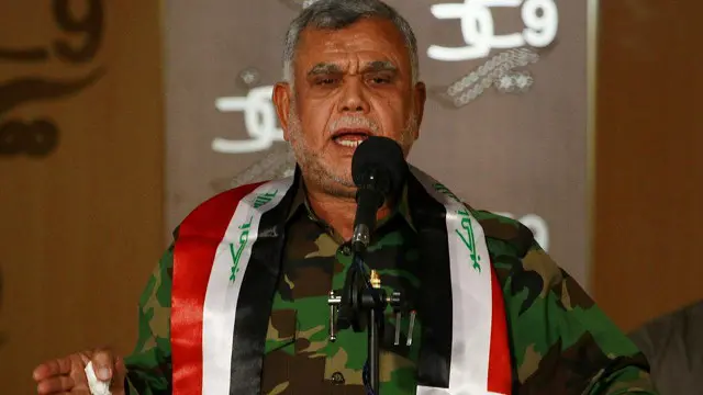 العامري، زعيم منظمة بدر يقول "لولا إيران، لباءت التجربة الديموقراطية في العراق بالفشل"