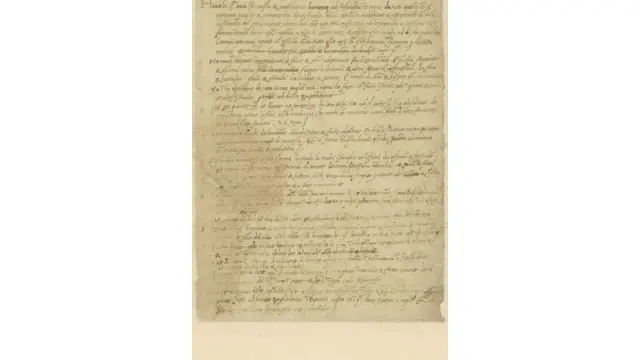 رسالة ليوناردو دافنشي إلى الدوق لودوفيتشو إل مورو من أتلانتيك كودكس