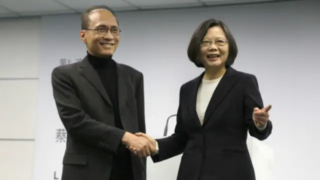 蔡英文和尤其任命林全组织的新政府即将上任