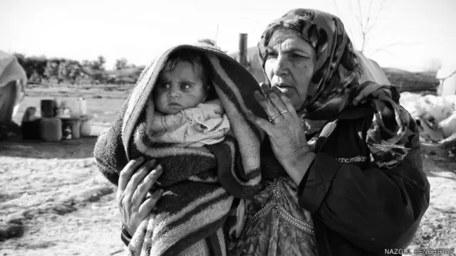 Nazgül Kenzhetay'ın fotoğrafı, Antalya'nın Serik ilçesindeki mülteci kampından.