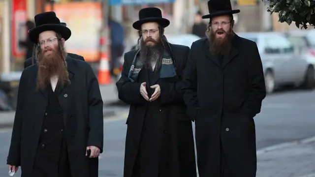Хасиды в Лондоне