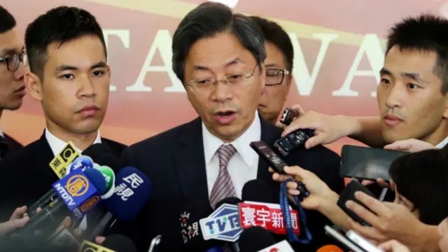 台灣行政院長張善政表示，日方不應該把台灣當成軟柿子有「差別待遇」，對於保護漁民公海捕魚權益「請日本政府不要測試我們的決心」 