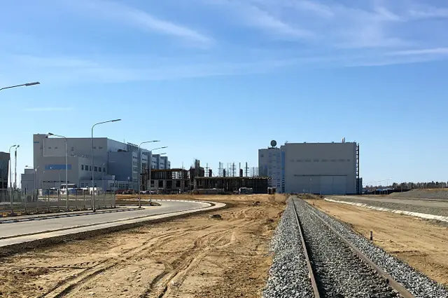 Монтажно-испытательный комплекс на "Восточном"