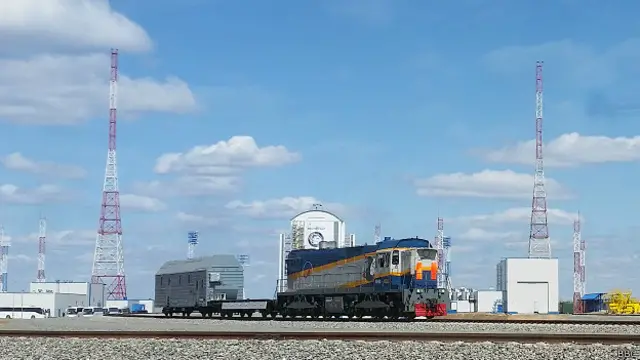 "Ракетный поезд" на "Восточном"