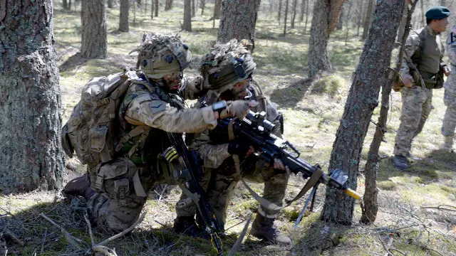 Учения в Латвии