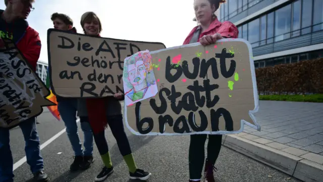 اے ایف ڈی نےگذشتہ ماہ ہونے والے مقامی انتخابات میں تینوں ریاستوں میں کامیابی حاصل کی تھی۔