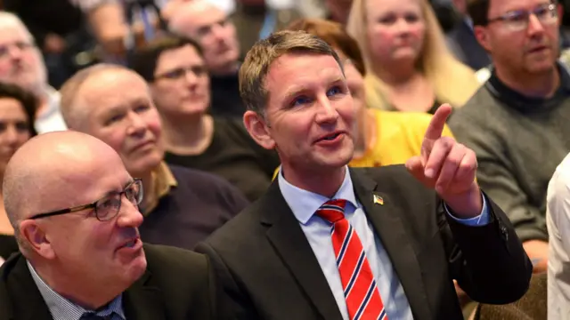 بیورن ہوکے اے ایف ڈے کے سربراہ ہیں۔ 