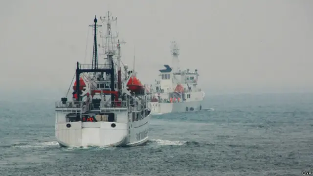 台灣海巡署與農委會護漁船隊