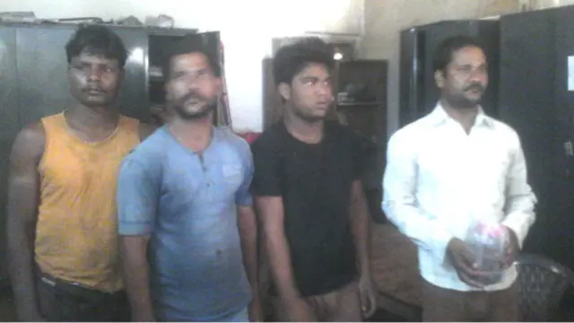 बिलासपुर में हिरासत में लिए गए चार लोग 
