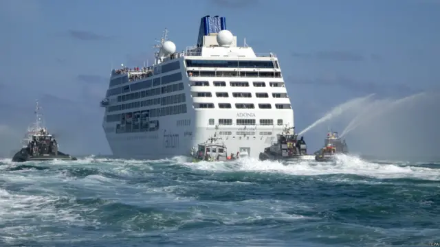 美国邮轮首次重启古巴之旅