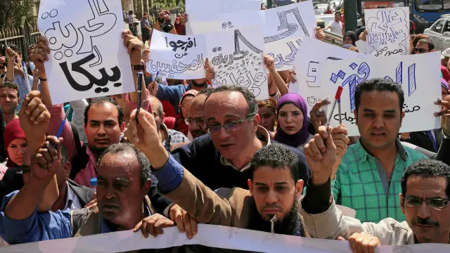 نقابة الصحفيين في مصر هي الاقدم والاكبر من بين نقابات الصحفيين في الدول العربية