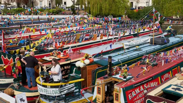 На фестивале Canalway Cavalcade, фото Александра Баранова