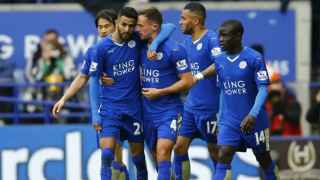 Игроки "Лестера"