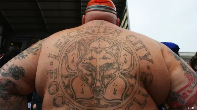 Фанат "Лестер Сити"