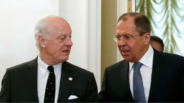 Rusya Dışişleri Bakanı bugün BM özel temsilcisiyle görüştükten sonra konuştu