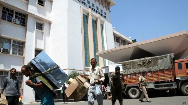 जम्मू कश्मीर राजधानी स्थानांतरण