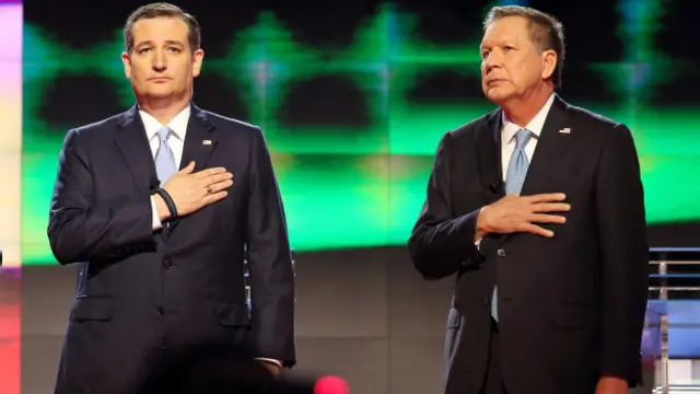 ٹرمپ کو روکنے کے لیے ٹیڈ کروز اور جان کیسک کی مشترکہ کوشش بھی ناکام رہی