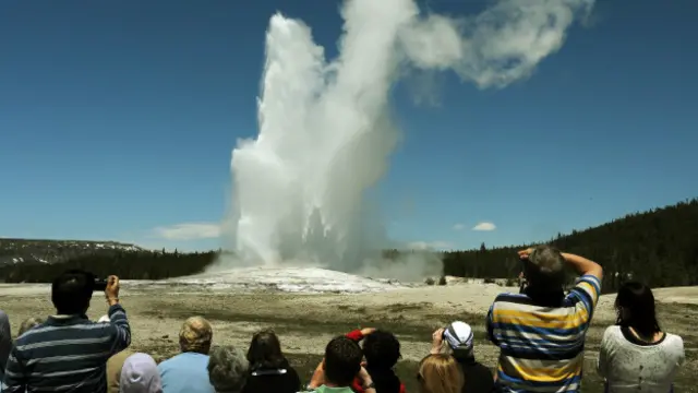 El Gran Ecosistema de Yellowstone tiene 72.500 kilómetros cuadrados de extensión y abarca parte de los estados de Wyoming, Montana e Idaho.