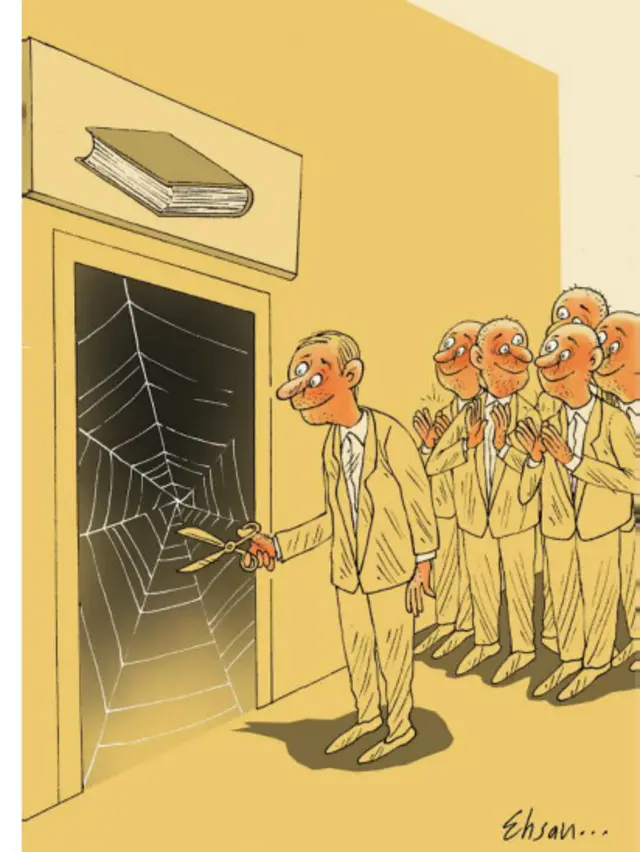 کارتون احسان گنجی، ابتکار