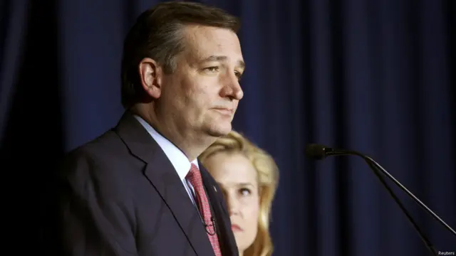 美国总统大选共和党参选者泰德·克鲁兹