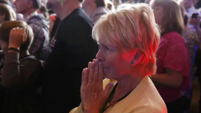 Una seguidora de Ted Cruz