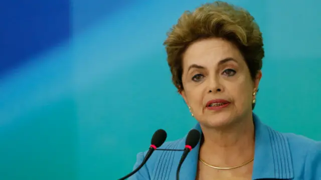 Presidenta brasileña, Dilma Rousseff.