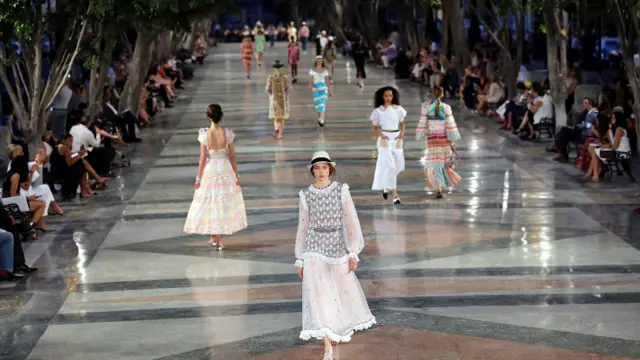 Модели на подиуме