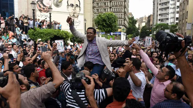 لا يزال التنازل عن جزيرتي تيران وصنافير يثير احتجاجات في مصر 