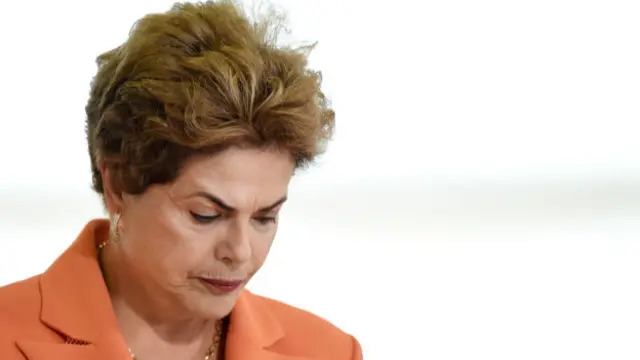 Presidenta brasileña, Dilma Rousseff.