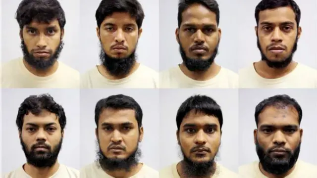 سنگاپور کی وزارتِ داخلہ کا کہنا ہے کہ اپریل میں گرفتار کیے جانے والے یہ آٹھ افراد خود کو دولتِ اسلامیہ کہلانے والی شدت پسند تنظیم میں شمولیت اختیار کرنا چاہتے تھے