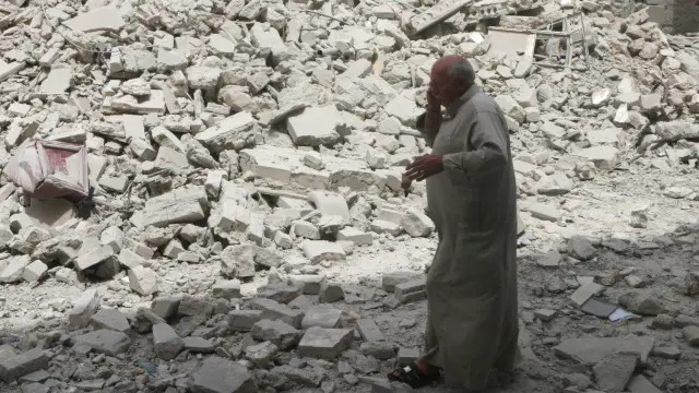 سبق تنفيذ اتفاق التهدئة معارك عنيفة في أحياء من حلب