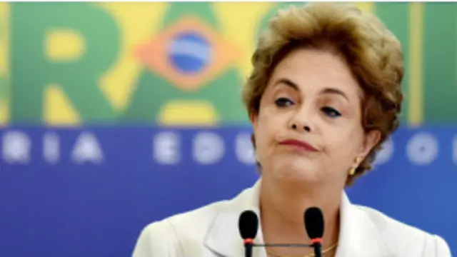Presidenta brasileña, Dilma Rousseff.