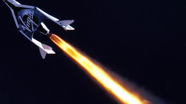 Космический корабль компании Virgin Galactic