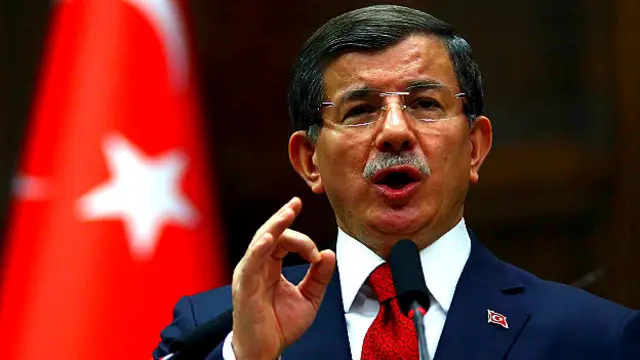 Премьер-министр Турции Ахмет Давутоглу