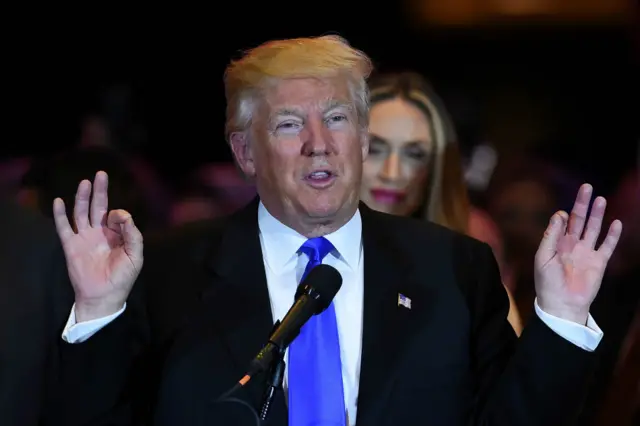 美國共和黨總統候選人特朗普