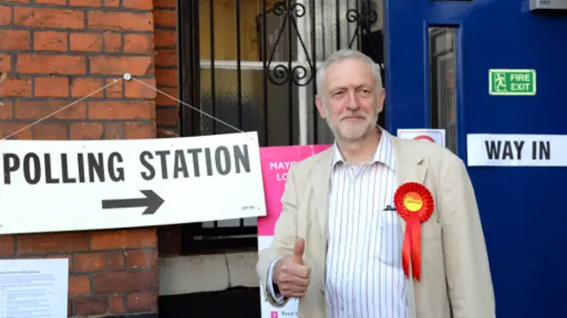 رهبر حزب کارگر پیروزی صادق خان را تبریک گفته